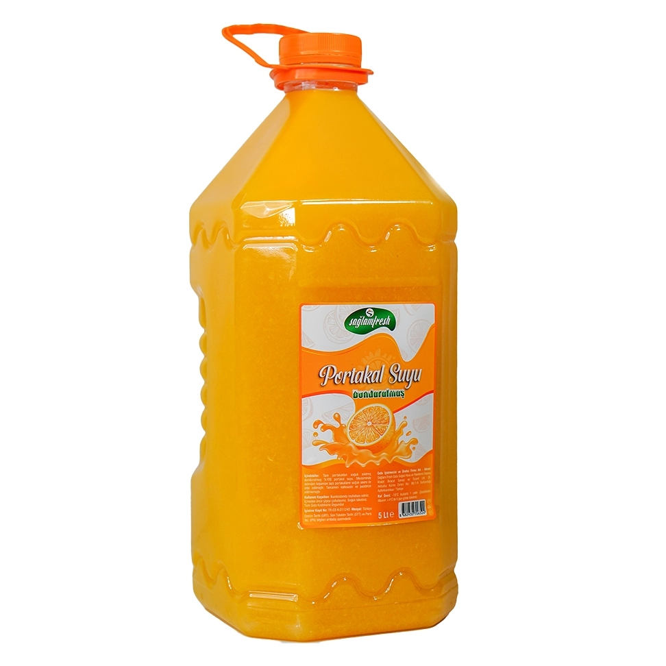 Dondurulmuş Portakal Suyu 5Lt
